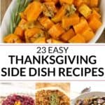 Collection of best thanksgiving side dishes
