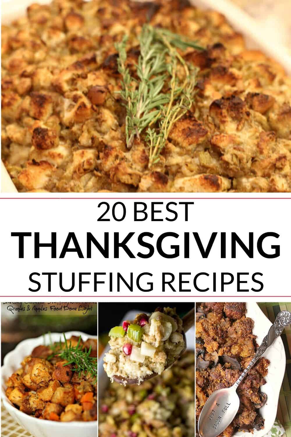 COLLECTION OF Thanksgiving stuffing recipeS
