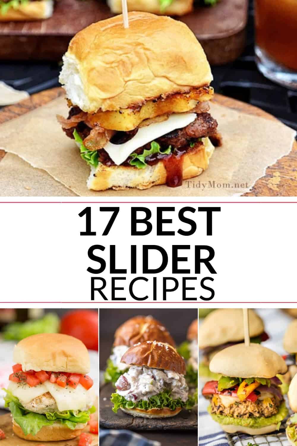 A collection of the best slider recipes