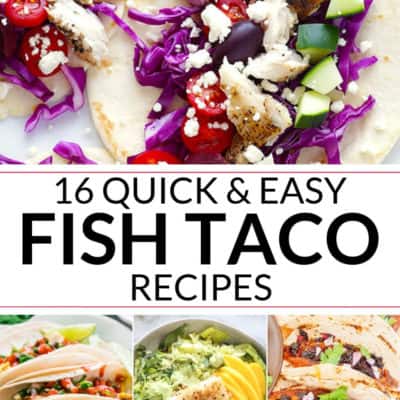 A collection of easy fish taco recipes