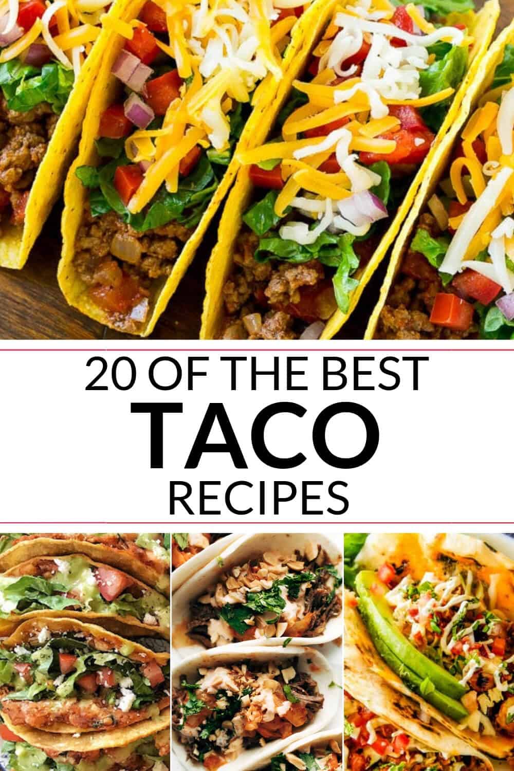 Collection of the best taco recipe