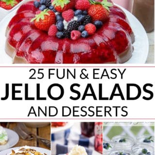A collection of jello salad recipes