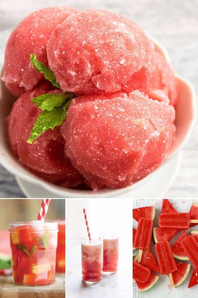 collection of watermelon recipes