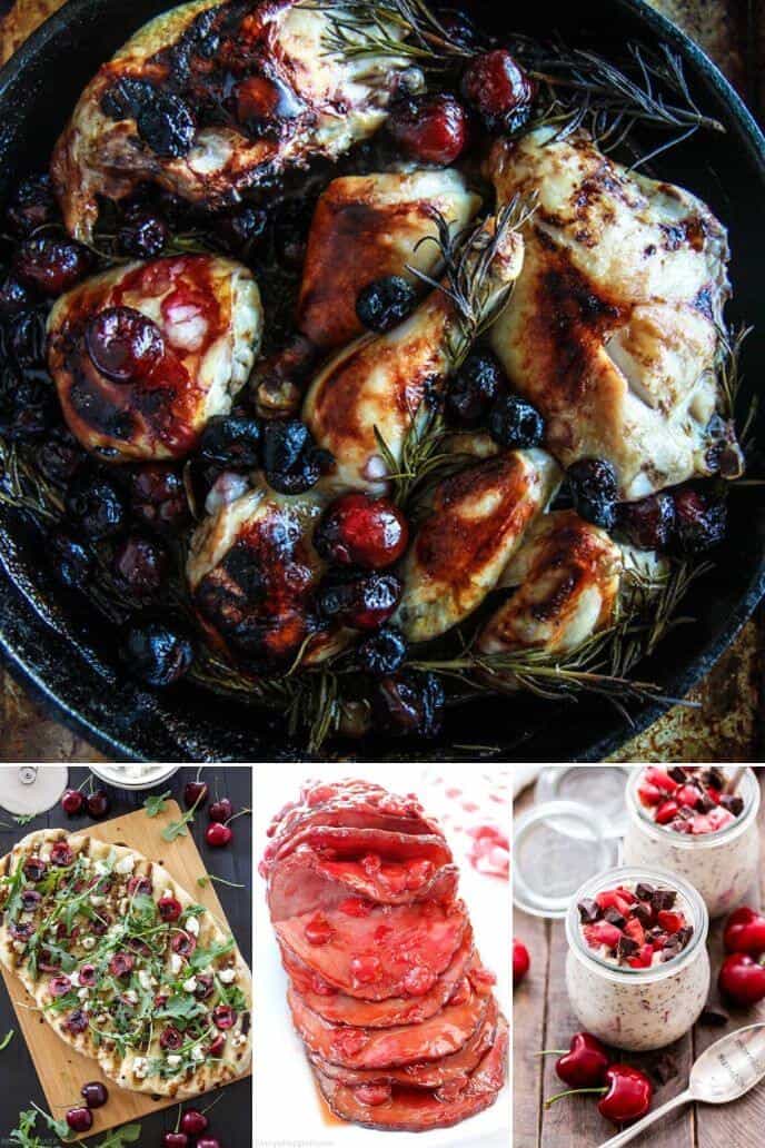 Collection of cherry recipes