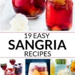 A collection of easy sangria recipe