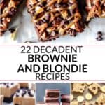 Collection of chewy brownie recipe