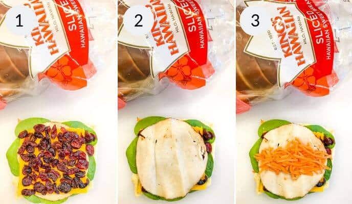 step by step instructions for making sandwich sushi