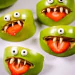 A tray of finished snacks.