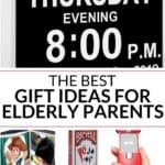 collection of gifts for elderly parents