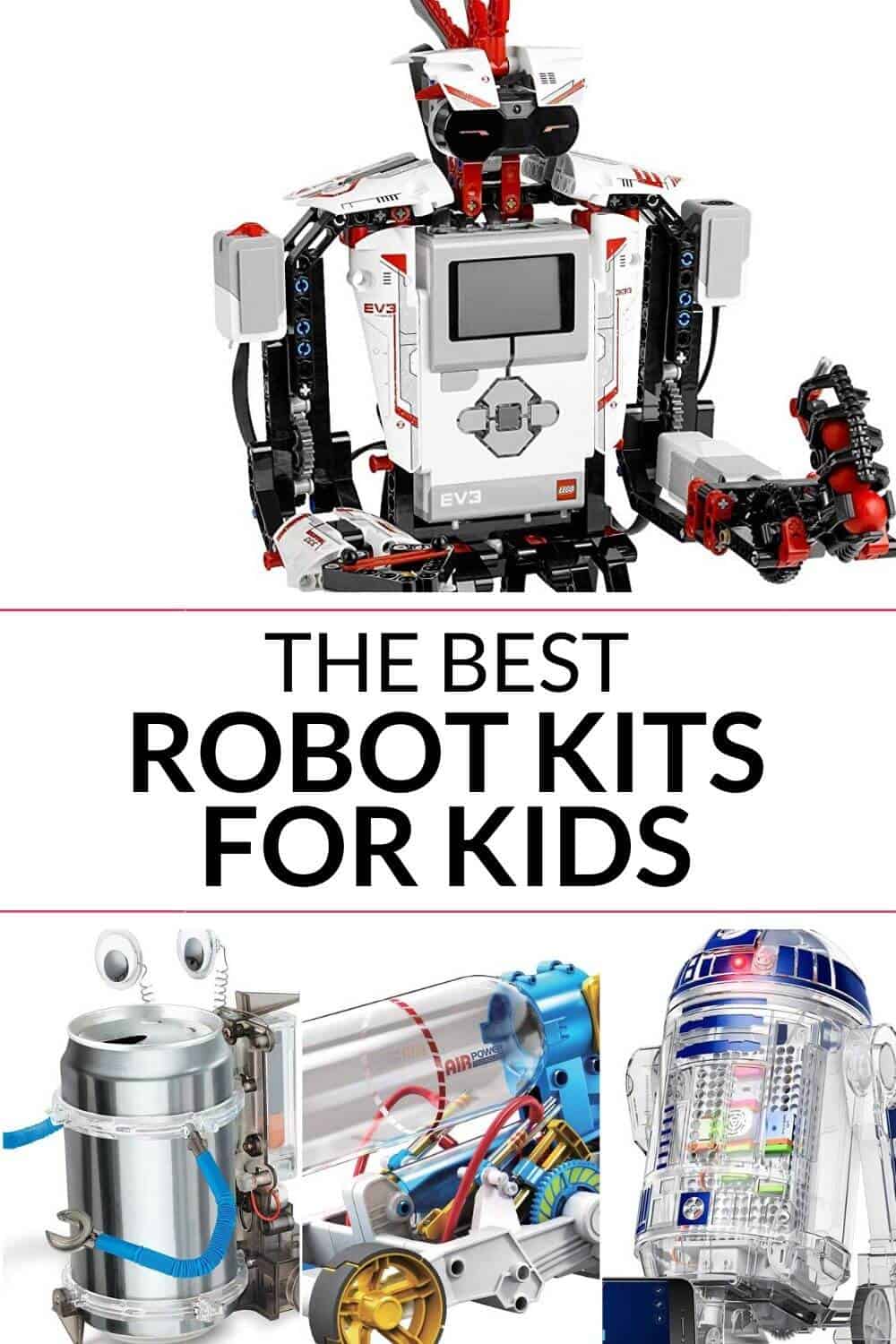 Collection of robots for kids