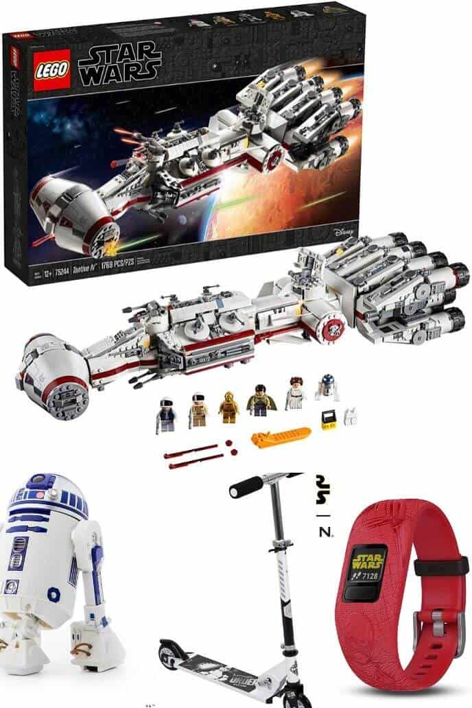 Collection of star wars gift ideas