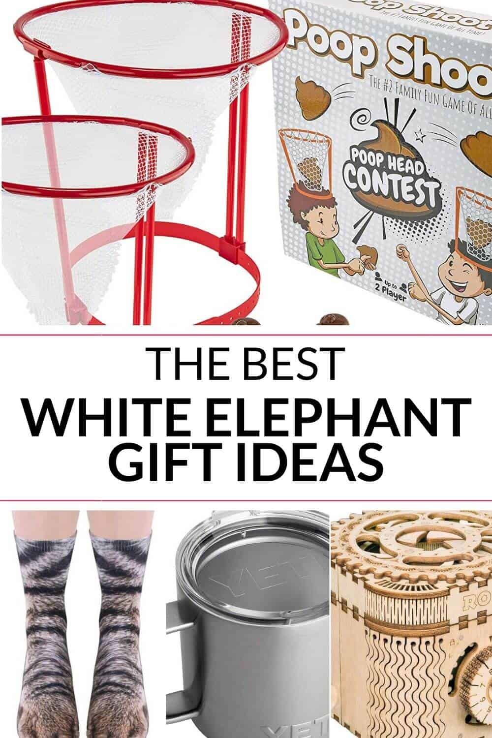 Collection of white elephant gift exchange ideas