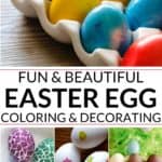 collection of easter egg coloring ideas