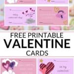Beautiful Free Printable Valentine Cards | It Is a Keeper