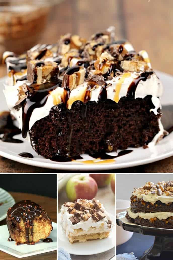 a group of awesome snicker cake recipes. 