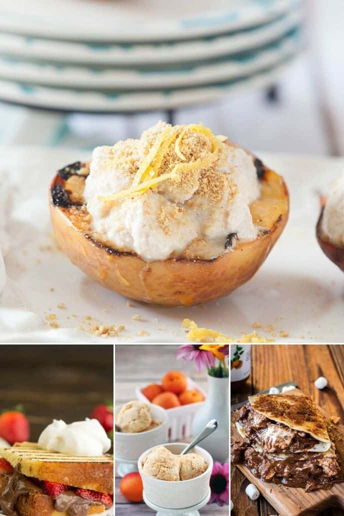 These grilled desserts are unique, flavorful, and fun to make!