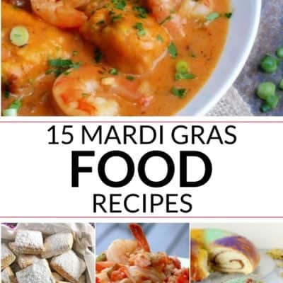 collection of mardi gras recipes