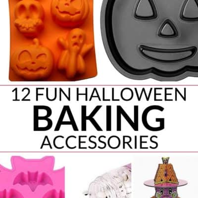 a great list of 12 fun accessories for all your halloween baking needs