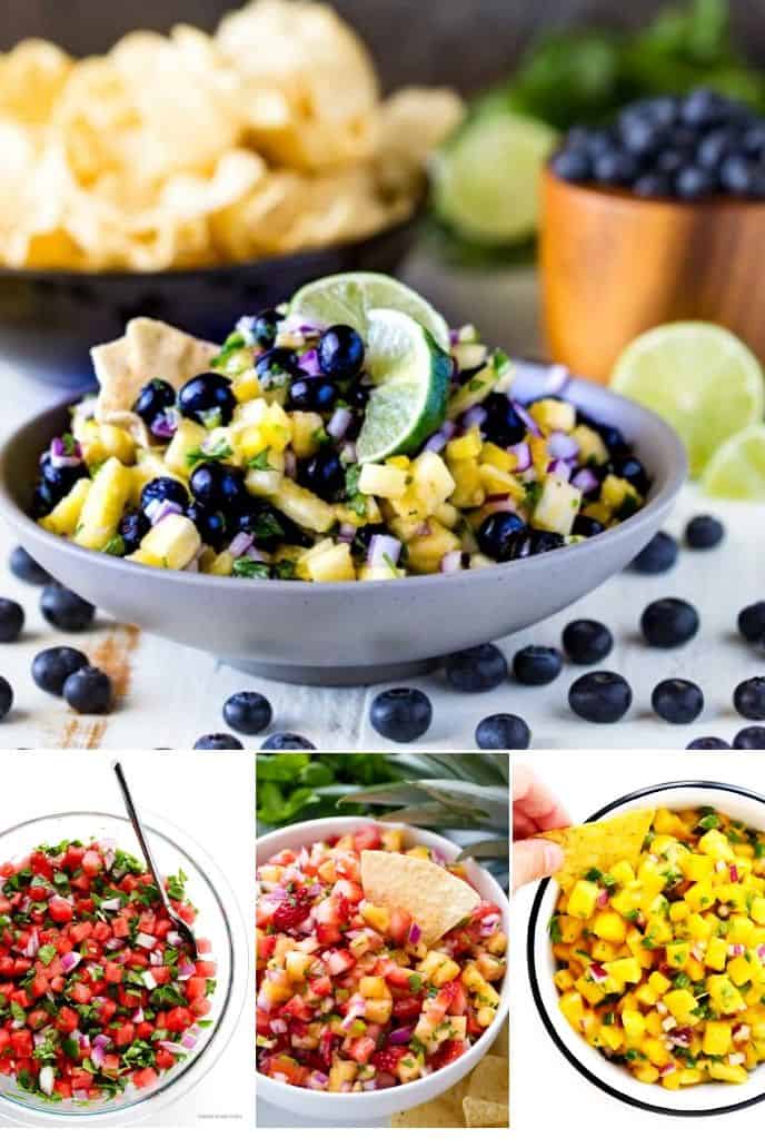 collection of fruit salsa recipes