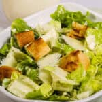 A bowl of the best Caesar salad.