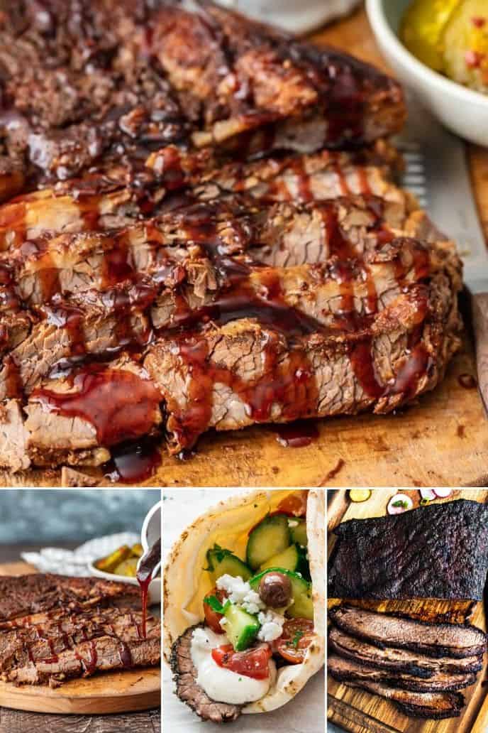 Collection of brisket in oven recipes