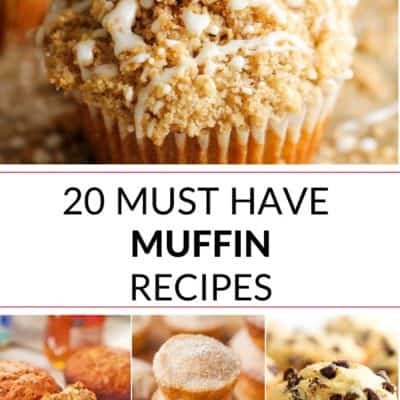 a collection of must have muffin recipes