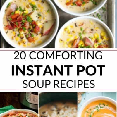 a superb list of 20 delicious instant pot soup recipes