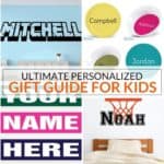 a great list of personalized gifts for kids that they will love