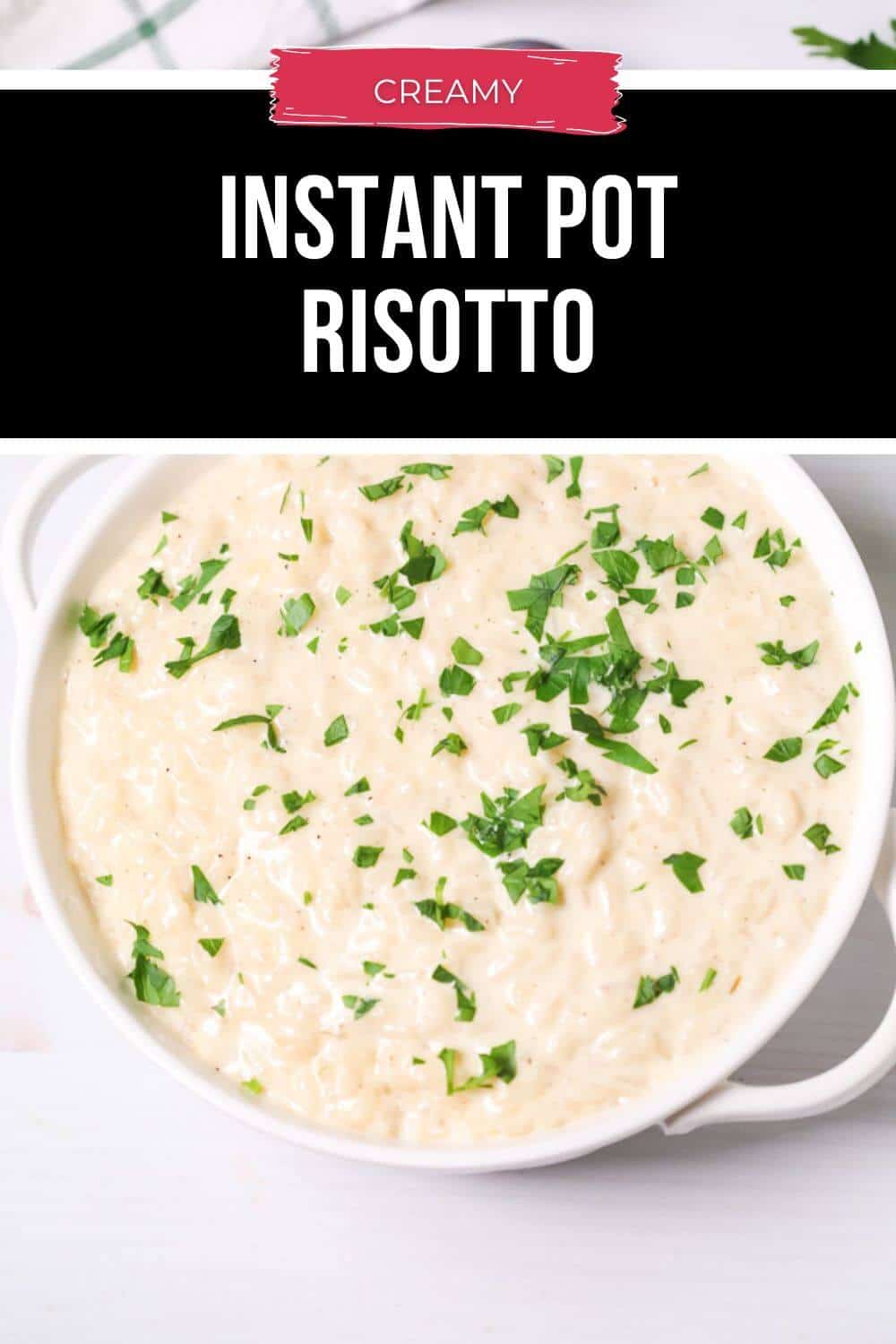 Instant Pot Risotto - It Is a Keeper