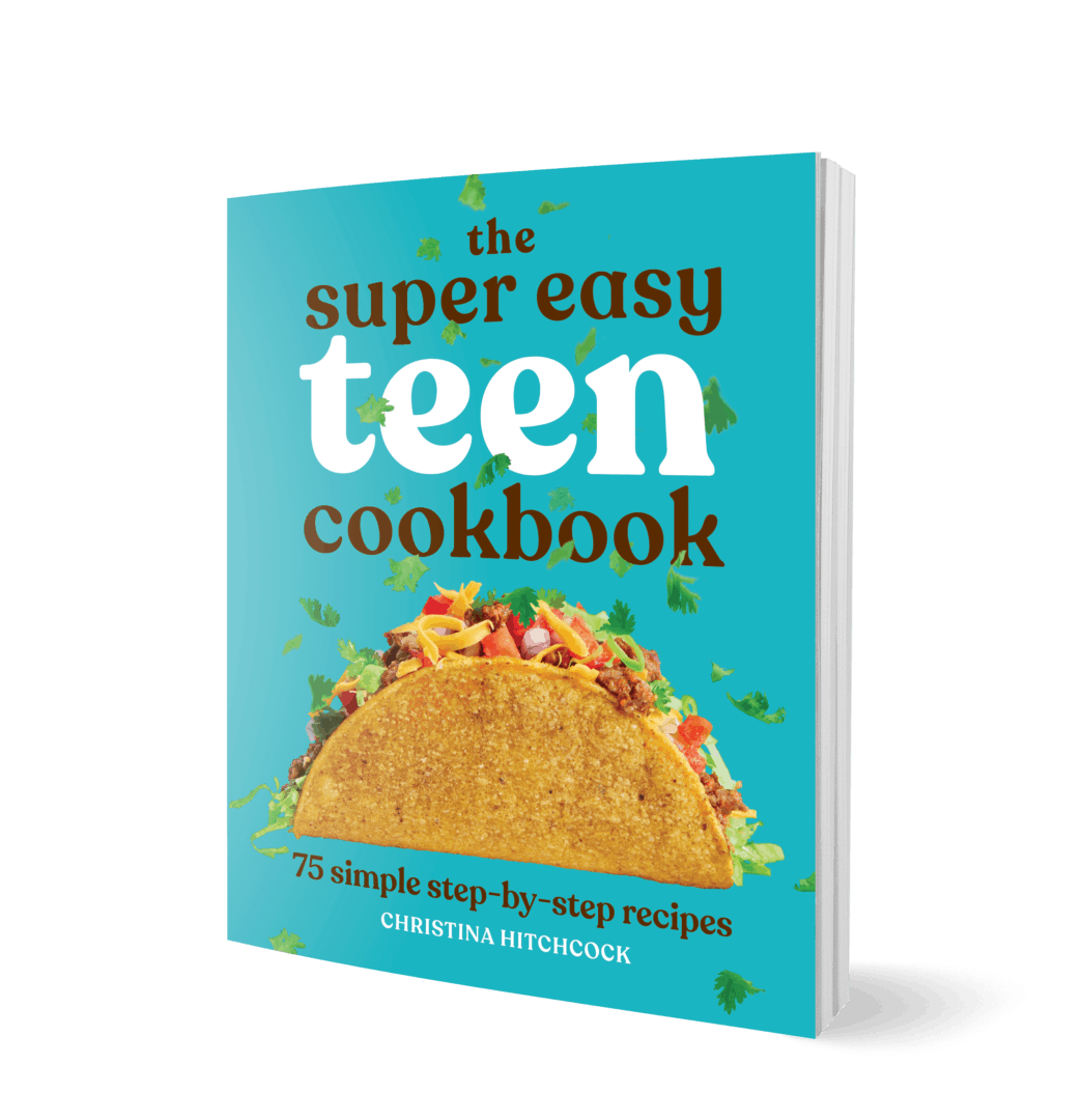 3d view of The Super Easy Teen Cookbook by Christina Hitchcock