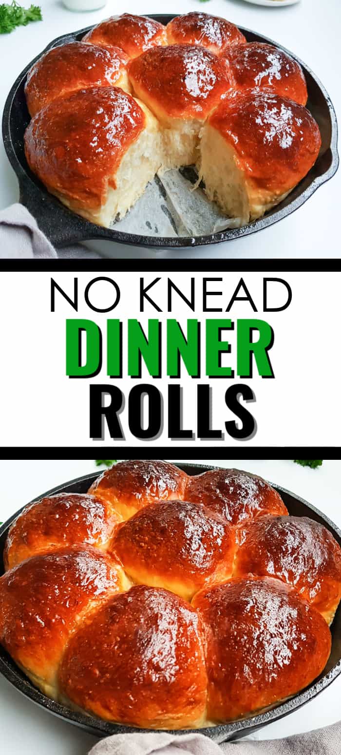 No Knead Easy Dinner Rolls It Is A Keeper