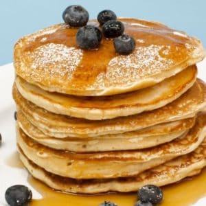Homemade Pancakes with Homemade Pancake Mix