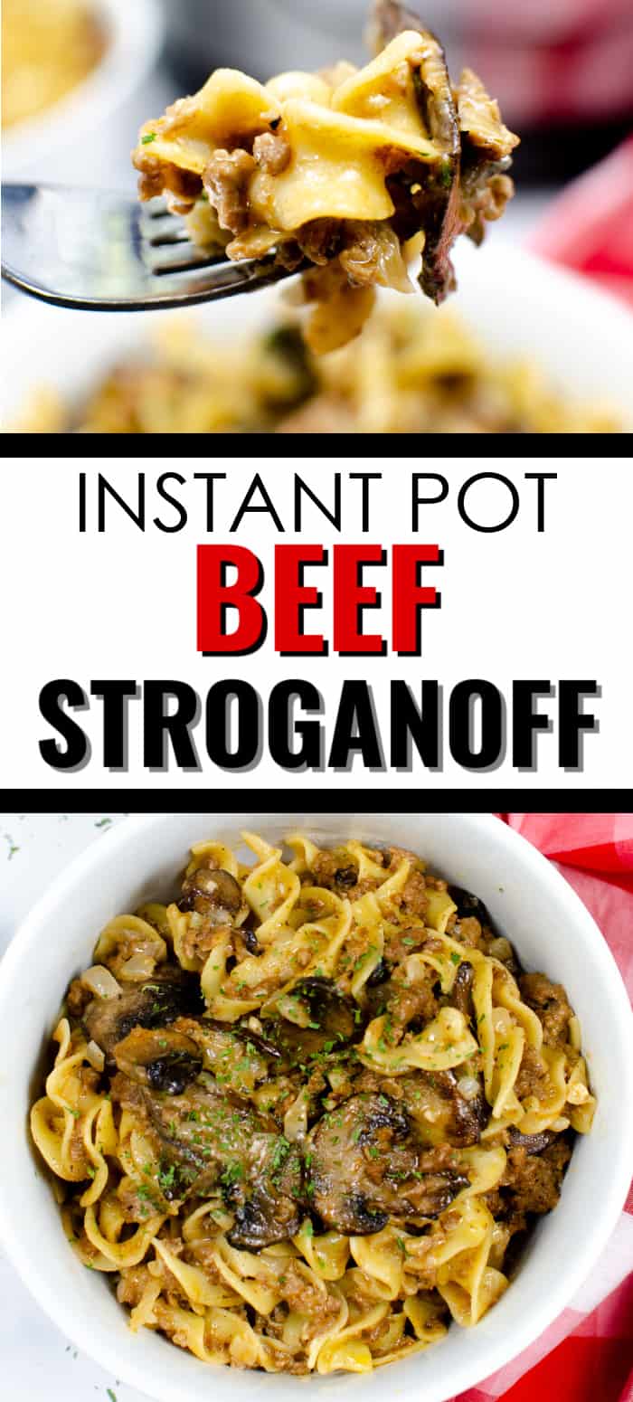 Instant Pot Beef Stroganoff | It is a Keeper
