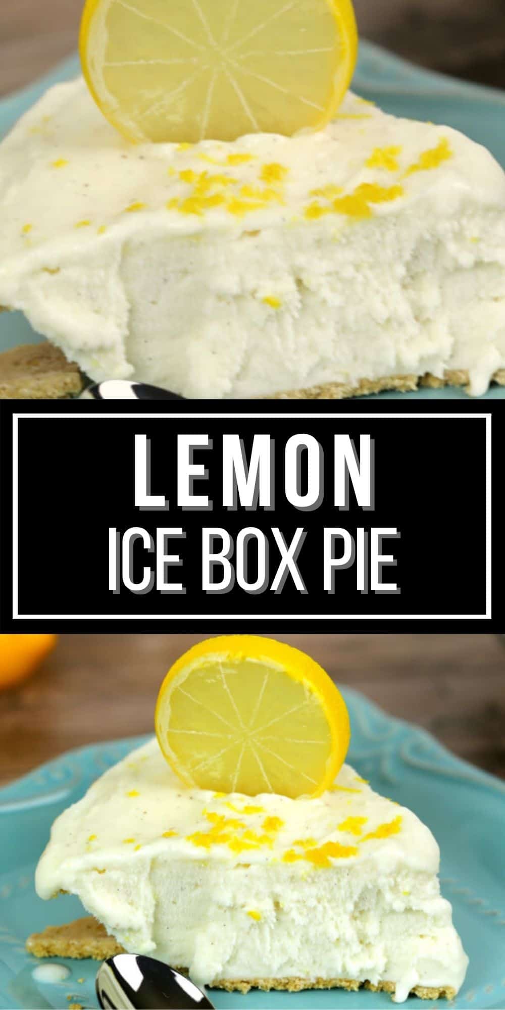 No Bake Lemon Icebox Pie | Easy No Bake Dessert