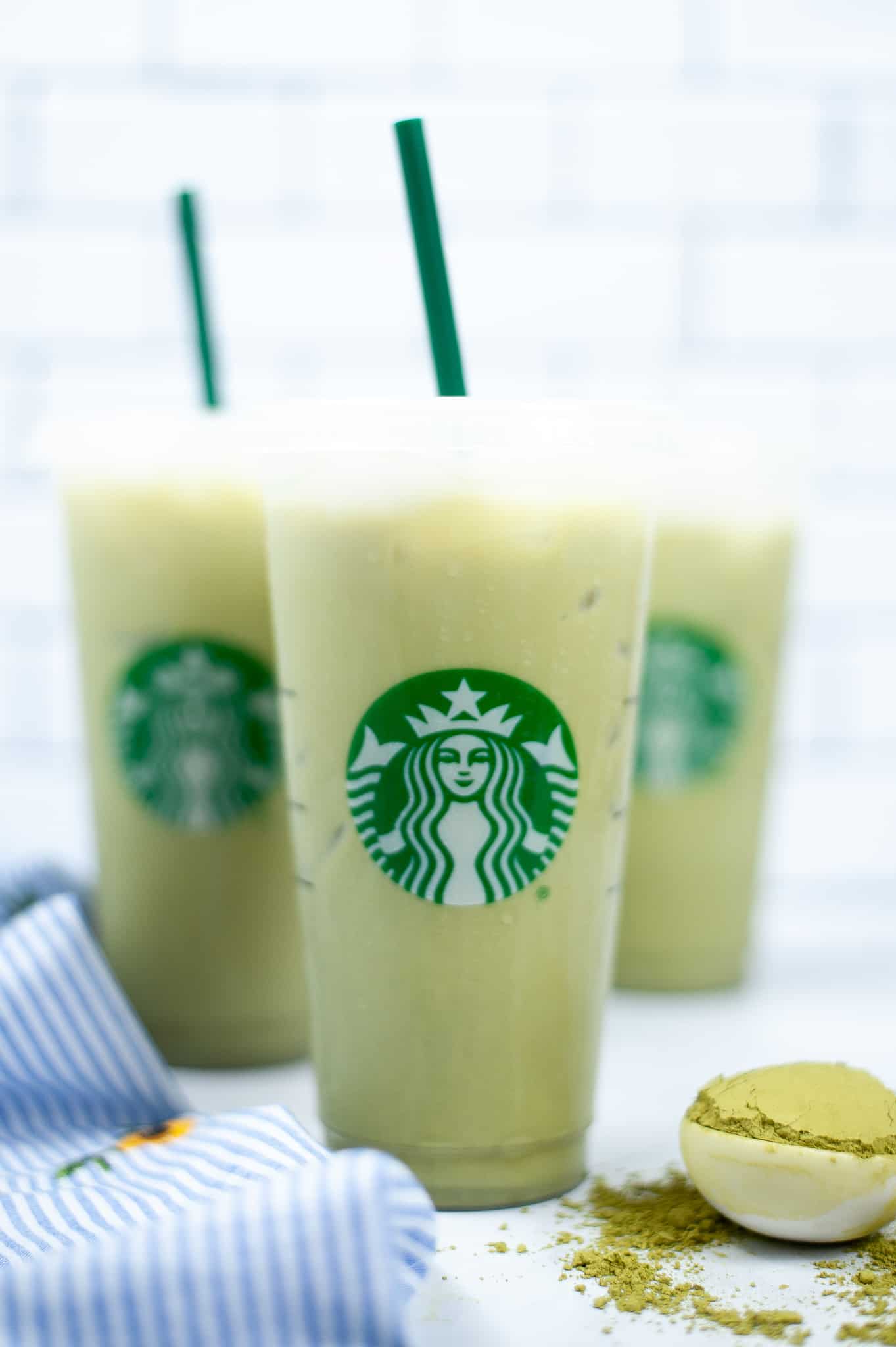 Starbucks Version Iced Matcha Latte : STARBUCKS COPYCAT RECIPES