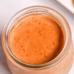 A jar of red robin campfire sauce.