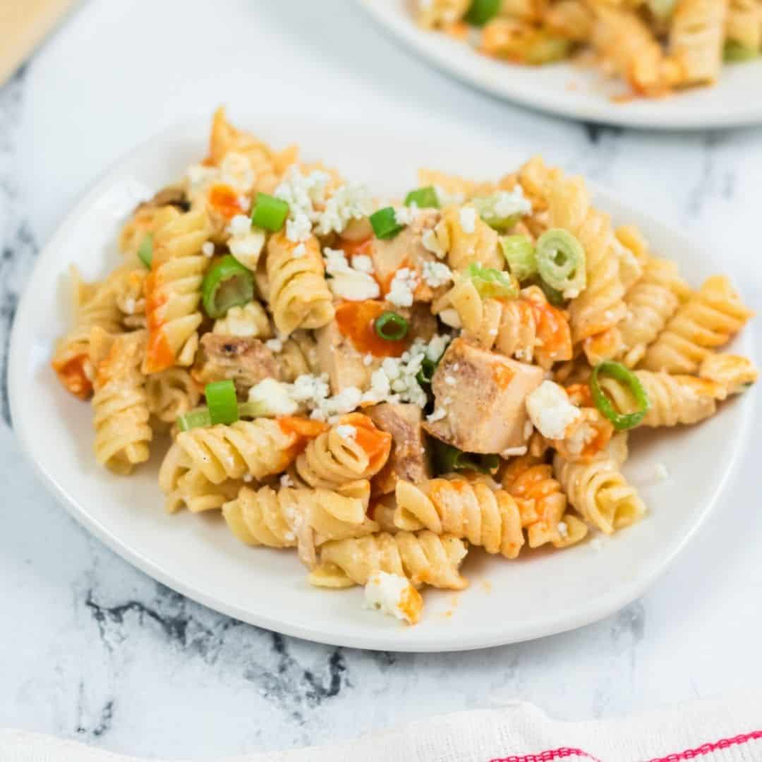 Buffalo Chicken Pasta Salad