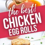 Air Fryer Chicken Egg Rolls