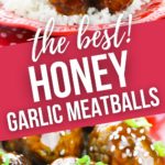 Honey Garlic Meatballs