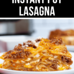 Indulge in the ultimate Instant Pot lasagna, cooked to perfection.