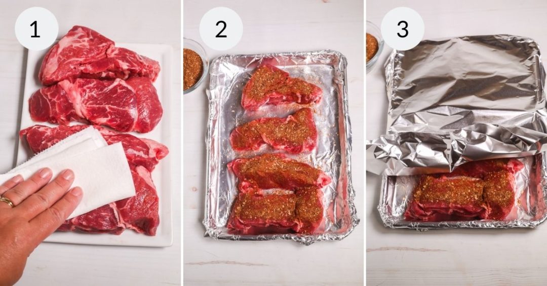 Step by step instructions for making BBQ country beef ribs