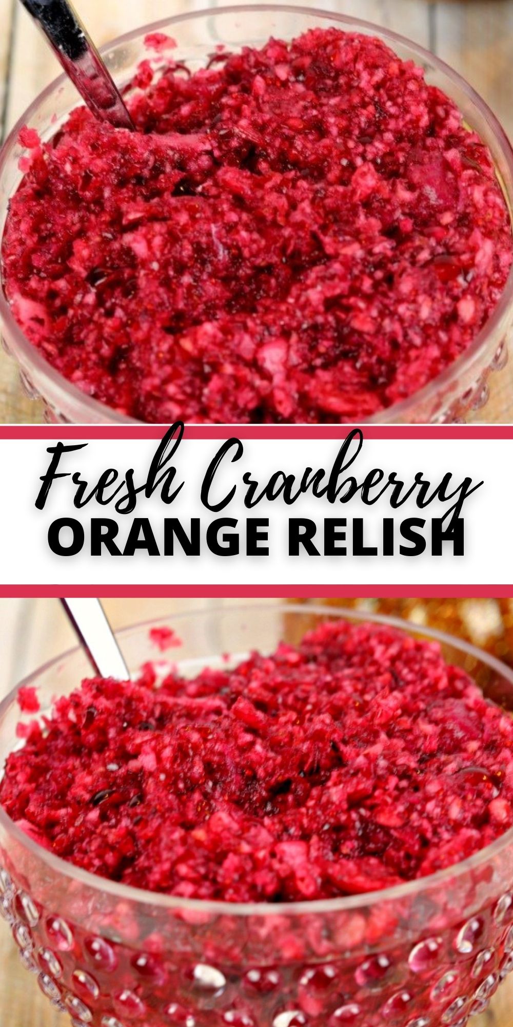 Fresh Cranberry Orange Relish Recipe It Is a Keeper