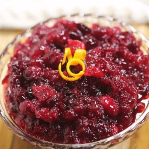 Cranberry Sauce - WEBSTORY COVER