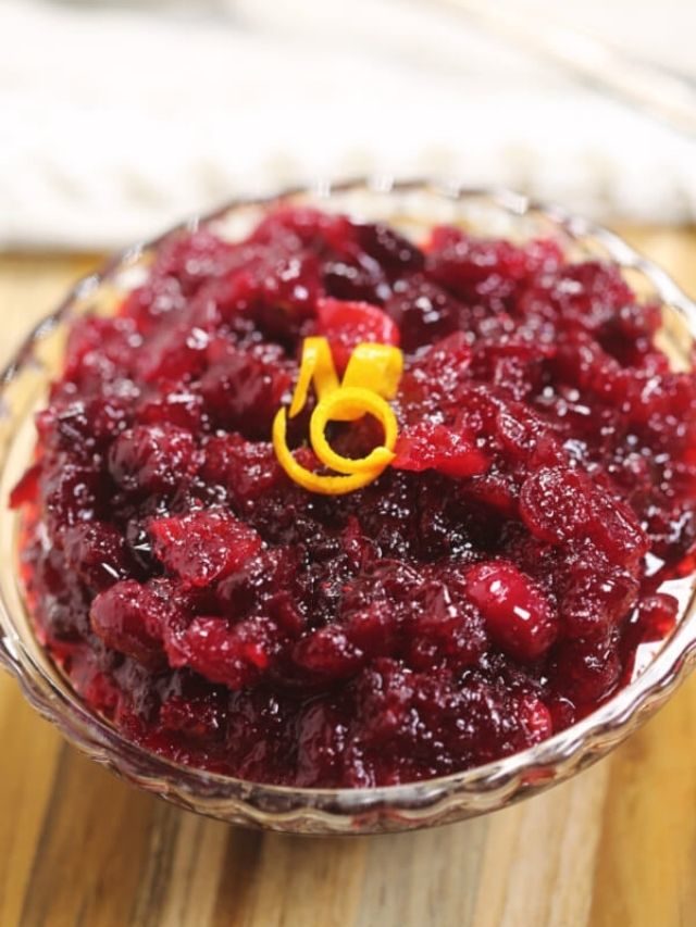HOMEMADE CANBERRY SAUCE RECIPE