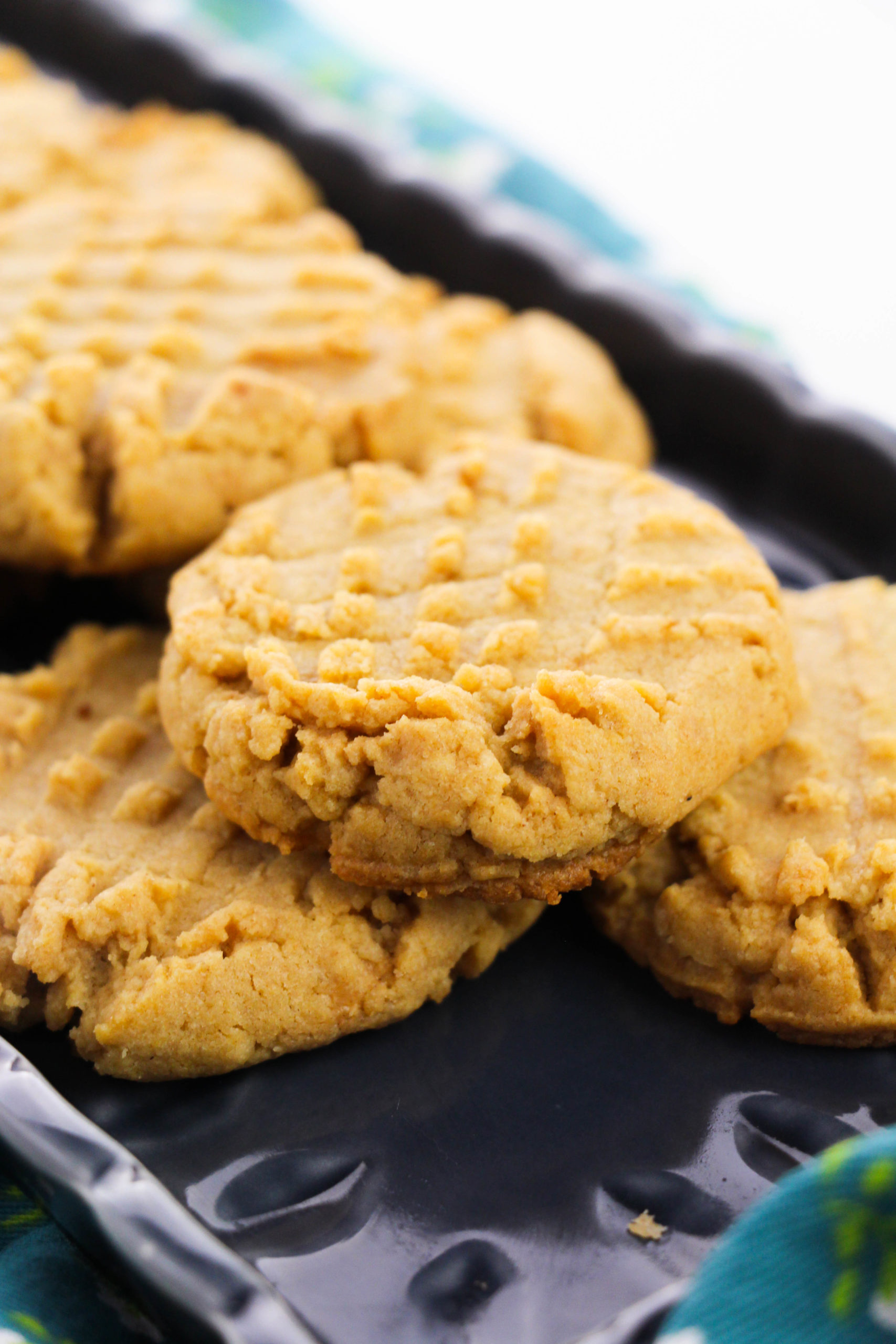 Jif Peanut Butter Cookies in close up.