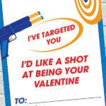 Free Printable Nerf Valentine.