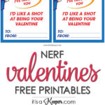 Selection of printable Valentines