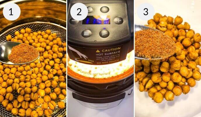 Air Fryer and spices.