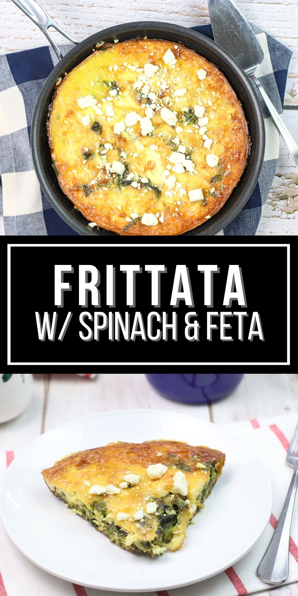 Frittata with Spinach and Feta | It Is a Keeper