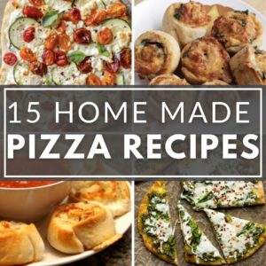 A collection of home made pizza recipes.